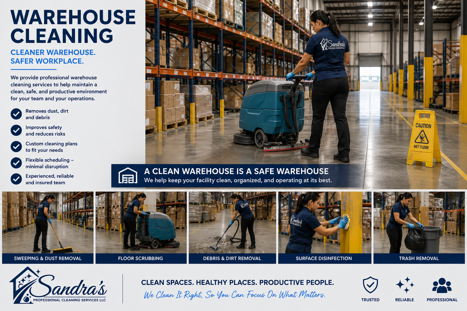 Warehouse cleaning in Central Florida